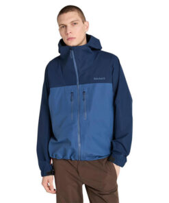 Men's Timberland® Caps Ridge Mobi Flex® Tech Waterproof Jacket Blue