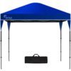 RED TRACK 3x3m Ultra Compact Folding Gazebo, Carry bag, Portable Outdoor Popup Marquee for Camping Beach, Navy Blue
