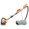 UNIMAC 225mm 750W Telescopic Long Reach Dry Wall Sander Kit, Foldable, Vacuum System, LED Worklight, 6x Sanding Discs