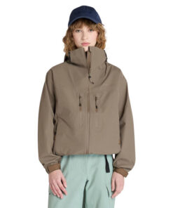 Women's Caps Ridge Mobi Flex Tech Waterproof Jacket Brown