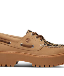 Women's Stone Street Boat Shoe Beige 6 US Womens