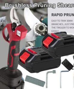 30mm Electric Pruning Shears Cordless Brushless Secateur For Makita 18V Battery