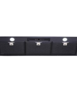 Schweigen 90cm Silent Undermount Rangehood - Black