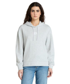 Women's Loop Back Hoodie Grey