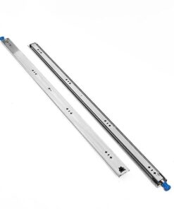 100cm Drawer Runners Pair - Heavy Duty 100kg Locking Slide Rails