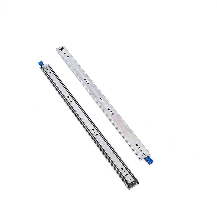 80cm Drawer Runners Pair - Heavy Duty 100kg Locking Slide Rails