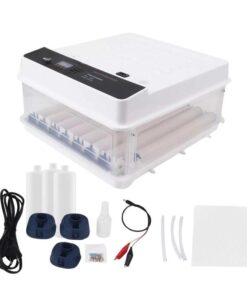Automatic 48 Egg Incubator - Electric Digital Turning Chicken Quail Duck Hatching