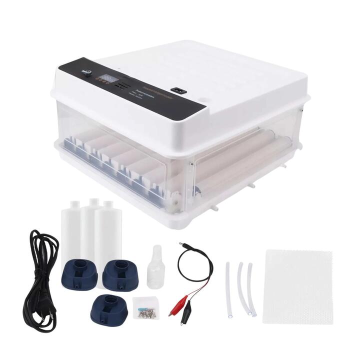 Automatic 48 Egg Incubator - Electric Digital Turning Chicken Quail Duck Hatching