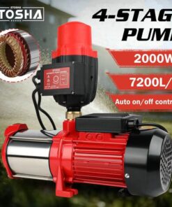 ETOSHA 2000W Garden Water Pump High Pressure 4-Stage Tank Farm Irrigation Pump