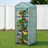 Green Fingers Greenhouse 4 Tiers Mini Green House Garden Bed 1.6x0.7x0.5M