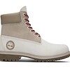 Men's Heritage 6-Inch Lace Up Waterproof Boot White 10 US Mens