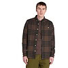 Men's Midweight Flannel Check Shirt Brown