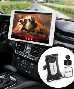 Universal Adjustable Tablet Mount Car CD Slot Holder 2in1 Fit 3.5-10.5" iPad GPS