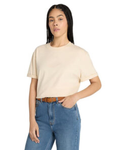 Women's Lush Comfort Short-Sleeve T-Shirt Beige