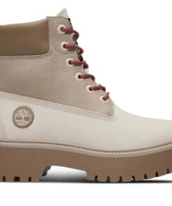 Women's Stone Street 6-Inch Waterproof Boot White 7 US Womens