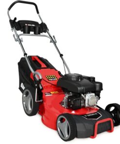 BAUMR-AG 18" 150cc Lawn Mower, 8 Heights, Steel Deck, Cup Holders, 4-Stroke Petrol Lawnmower - 730EX