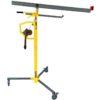 UNIMAC Drywall & Panel Lifter, 1200 x 3600 68kg Max Gyprock Sheet, Galvanised, No-mark Locking Castors