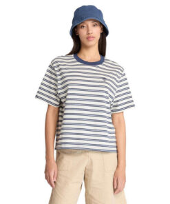 Women's Dunstan Short-Sleeve Stripe T-Shirt Blue