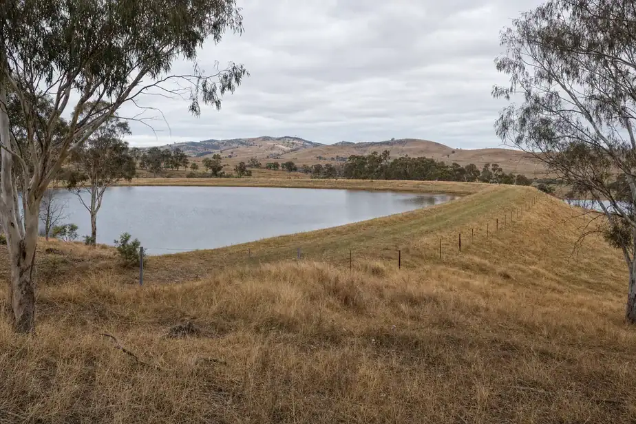 Aquatecture design at Big Ditch with natural water features.