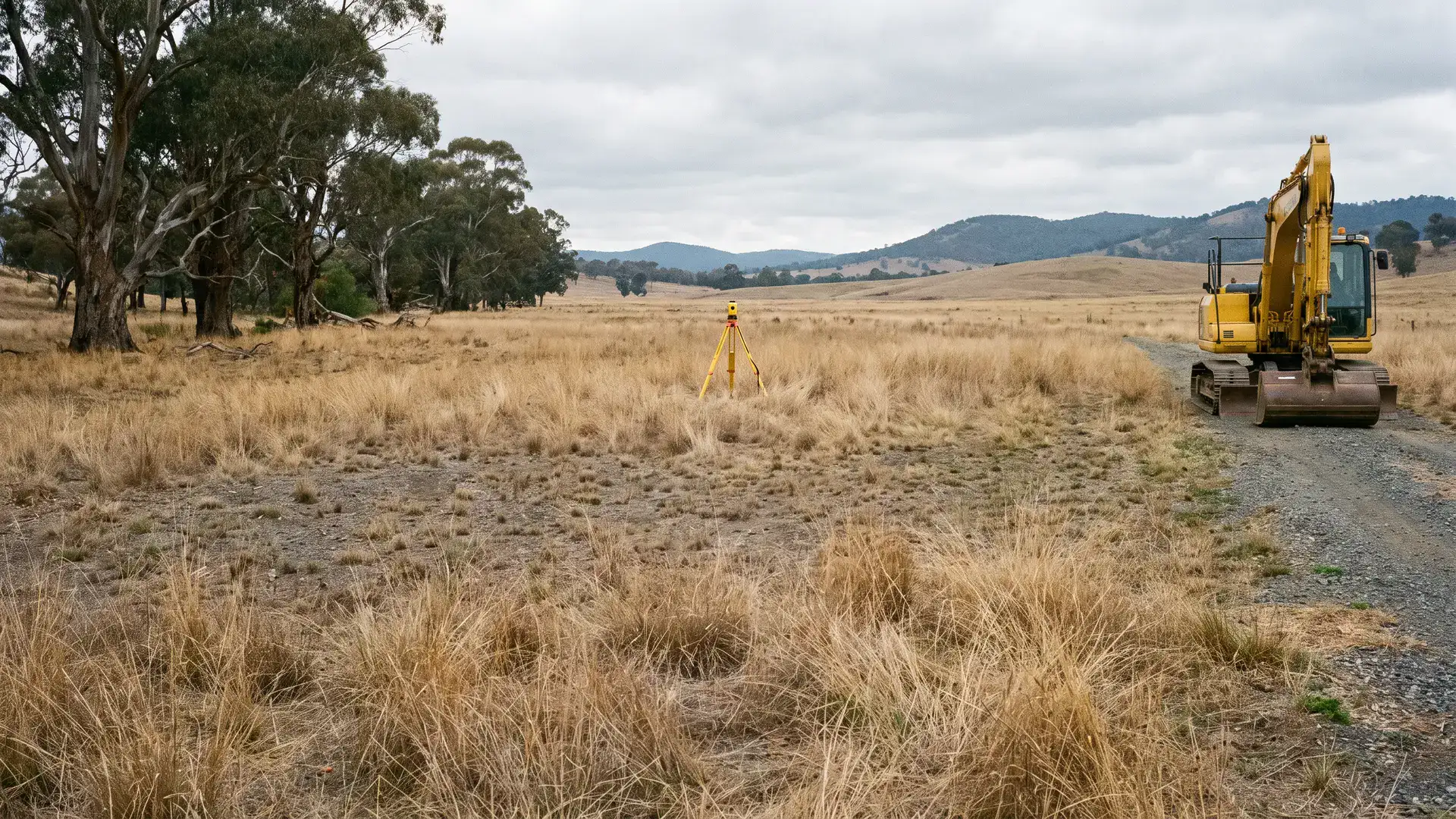 NSW paddock awaiting the Aboriginal heritage assessment dam owners need before excavation