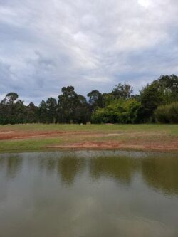 Heavy machinery building or repairing a dam with Big Ditch Dam Building Company expertise.